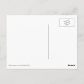 Japans Asanoha of Star Pattern, wit en zwart Briefkaart (Achterkant)