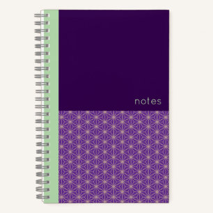 Japans Asanoha-patroon Notitieboek