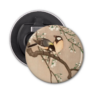 Japans-Aziatische vogel Button Flesopener