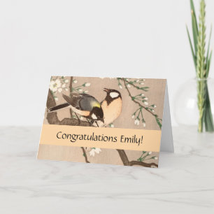 Japans-Aziatische vogel Kaart