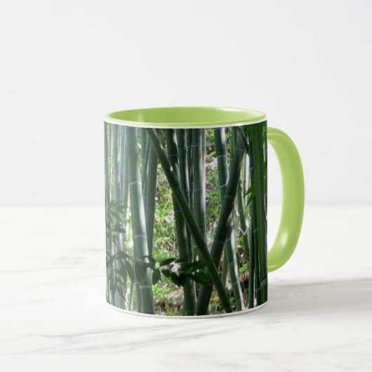 Japans Bamboe Tuin Drank Mok (Voorkant rechts)