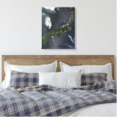 Japan's belangrijkste eiland, Honshu Canvas Afdruk (Insitu (Slaapkamer))