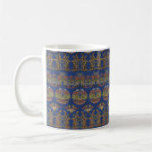 Japans Blauw Dragon Pattern Mok (Links)
