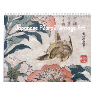 Japans Bloemen  Kunst Kalender