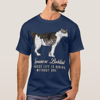 japans bobtail mam leven is saai zonder een gi t-shirt