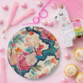 Japans bord op papier voor ontwerpopdragers (Feest)