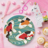 Japans bord op papier voor ontwerpopdragers (Feest)