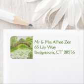 Japans Bridge retouradres label (Insitu)