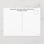 Japans briefkaart (Achterkant)