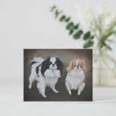 Japans Briefkaart van de Dog Art (Staand voorkant)