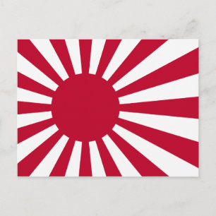 Japans Briefkaart van de Rising Sun