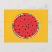 Japans Briefkaart Watermeloen (Voorkant)