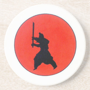 Japans Bushido-Onderzetter Zandsteen Onderzetter