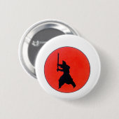 Japans Bushido Ronde Button 5,7 Cm (Voorkant /achterkant)