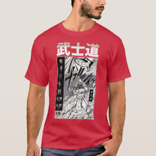 Japans Bushido Samurai Warrior Manga Fighter T-shirt