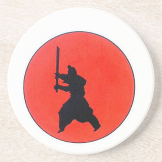 Japans Bushido Zandsteen Onderzetter