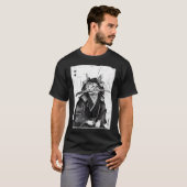  Japans Cat Design T-shirt (Voorkant volledig)