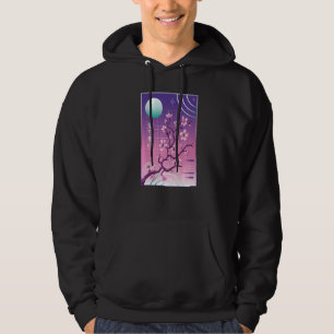 Japans Cherry Blossom Vaporwave Sakura esthetiek Hoodie