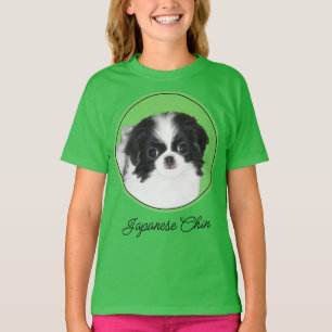 Japans Chin-hondje Schilderij - Originele Honden K T-shirt
