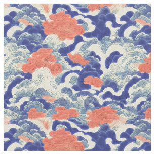 Japans-Chinees Oriental Traditional Pattern Stof