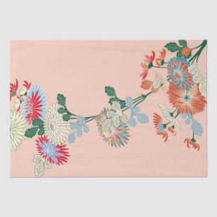 Japans chrysant ontwerp tissuepapier