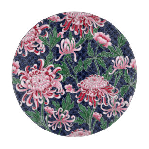 Japans chrysant pioenrozen patroon snijplank