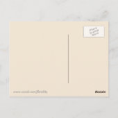  Japans Chrysanthemum. Sinaasappel en goud Briefkaart (Achterkant)