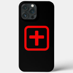 Japans cijfer tien 十 【Ju】 Kanji iPhone 13 Pro Max Hoesje