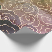 JAPANS CLOUD PATROON Wrapping Paper Cadeaupapier (Hoek)