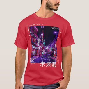 Japans Cyberpunk Tokyo Streetwear esthetisch Japa T-shirt