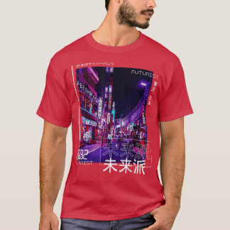 Japans Cyberpunk Tokyo Streetwear esthetisch Japa T-shirt