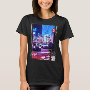 Japans Cyberpunk Tokyo Streetwear esthetisch Japa T-shirt