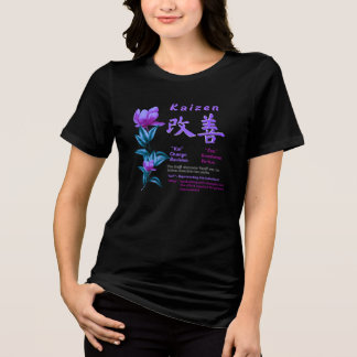 Japans damespersonage "Kaizen" T-shirt