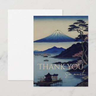 Japans dankkaartje berg Fuji Landschap Bedankkaart