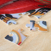 Japans Daruma Fortune Doll Legpuzzel (Zijkant)