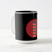 JAPANS DESIGN KOFFIE MOK (Voorkant links)
