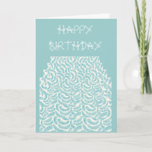 Japans Design Wenskaart - "Happy Birthday" Kaart