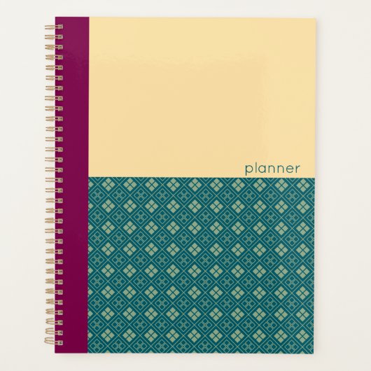 Japans diamantpatroon planner (Voorkant)