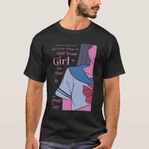 Japans dorp Girl Anime T-shirt