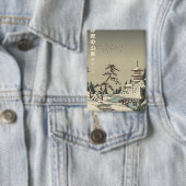 Japans dorp in de winter button (Insitu)