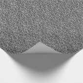 Japans draaipatroon - zwart-wit cadeaupapier (Hoek)