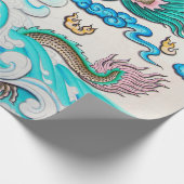 JAPANS DRAGON Wrapping Paper Cadeaupapier (Hoek)