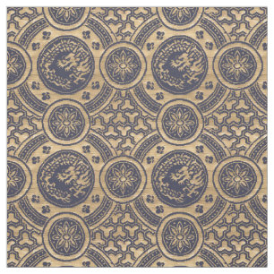  Japans Draken & Bloemen Patroonstof Stof