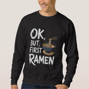 Japans eten ok maar eerst Ramen, Aziatisch eten Ra Trui