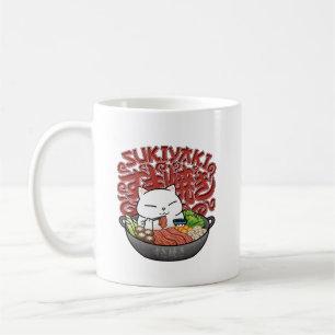 Japans eten Sukiyaki Cat Koffiemok