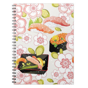 Japans eten: Sushi Patroon 2 Notitieboek