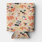 Japans eten: Sushi Pattern 3 Blikjeskoeler (Voorkant)