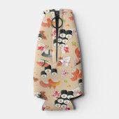 Japans eten: Sushi Pattern 3 Flesjeskoeler (Achterkant)