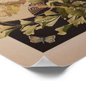 Japans fan muur kunst poster (Hoek)