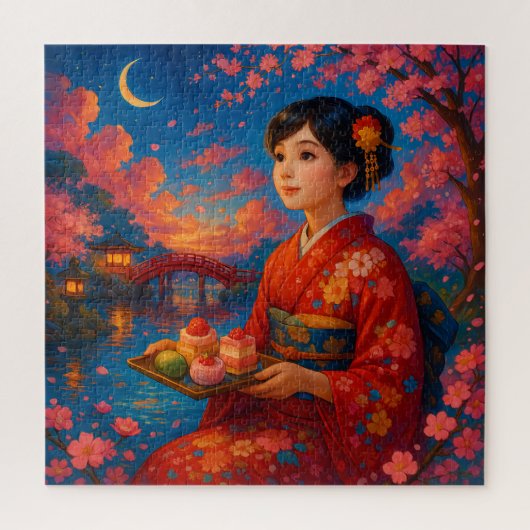 Japans Fantasy snoep | Dreamscape-puzzel Legpuzzel (Verticaal)